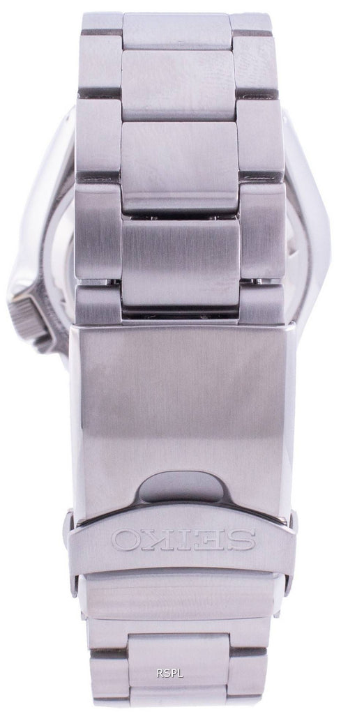 Seiko 5 Sports Automatic Orange Dial Silver Steel Strap Watch For Men - SRPD59K1 - Image 8